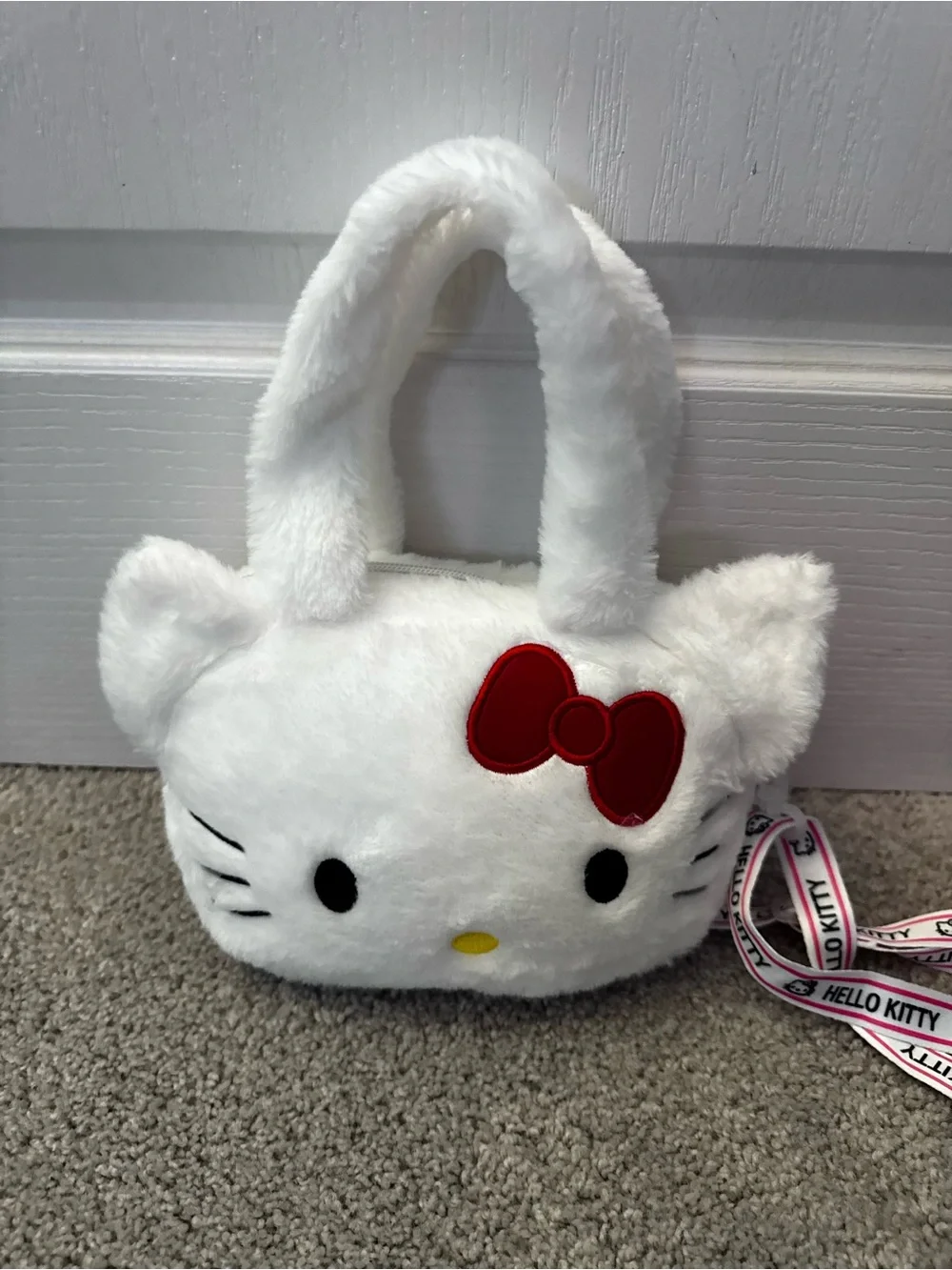 Hello Kitty Adjustable Crossbody Top Handle Purse